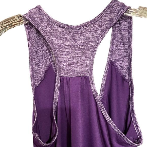 KIWI Kate Racerback Tank Top Purple Top Running Yoga Womens M - Picture 3 of 7